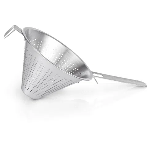Spitzsieb, Ø 23 cm, Edelstahlgaze 1 mm, Chromnickelstahl - 2077230 - 2077230