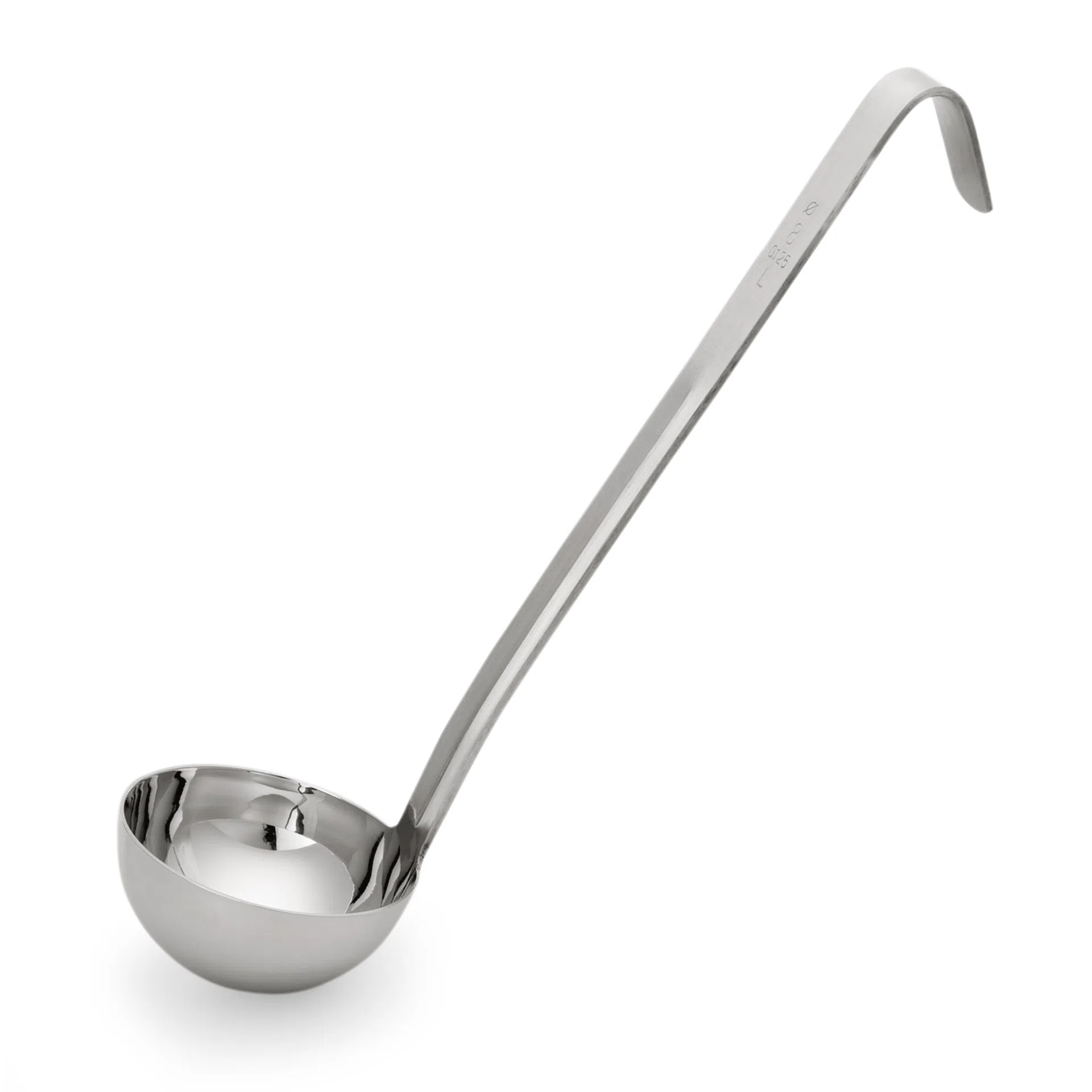 Schöpfkelle KITCHEN TOOL 2085, kurzer Hakenstiel, Ø 5 cm, 20 cm, Chromnickelstahl - 2086050 - 2086050 Schöpfkelle KITCHEN TOOL 2085, kurzer Hakenstiel, Ø 5 cm, 20 cm, Chromnickelstahl - 2086050 - 2086050