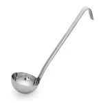 Schöpfkelle KITCHEN TOOL 2085, kurzer Hakenstiel, Ø 9 cm, 25 cm, Chromnickelstahl - 2086090 - 2086090