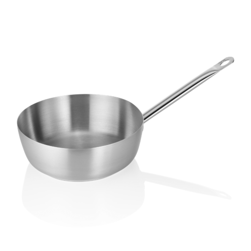 Sauteuse COOKWARE 21, Ø 24 cm, 2 ltr., mit glattem Rand, Chromnickelstahl 18/10 - 2105240 - 2105240