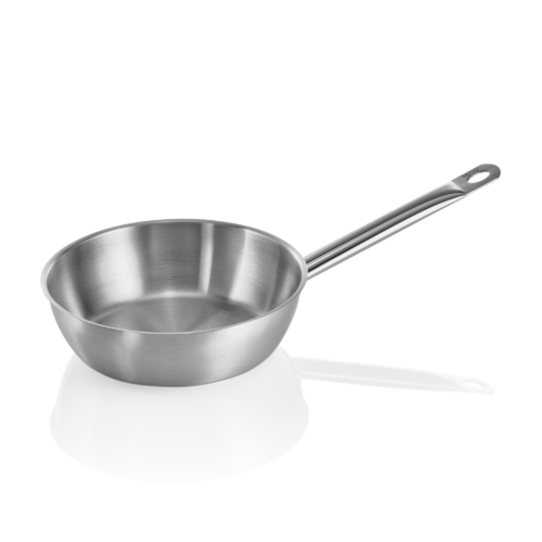 Sauteuse COOKWARE 21, Ø 20 cm, 1,25 ltr., mit Schüttrand, Chromnickelstahl 18/10 - 2125200 - 2125200
