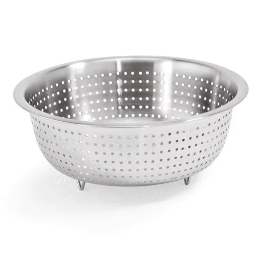Seiher, Ø 30 cm, Perforierung Ø 3 mm, Chromnickelstahl - 2142300 - 2142300