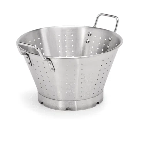 Seiher, Ø 32 cm, Perforierung Ø 5 mm, Chromnickelstahl - 2144320 - 2144320