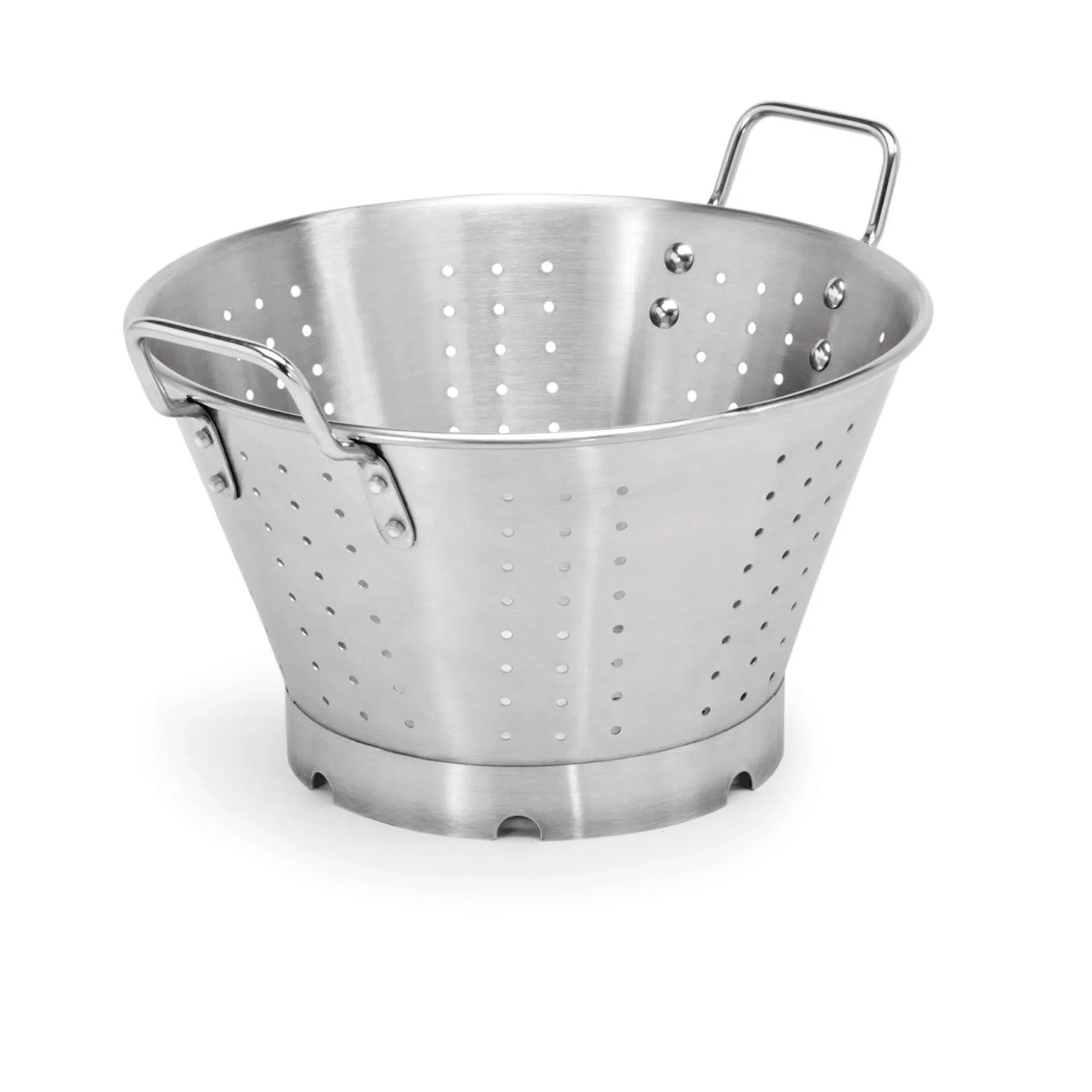 Seiher, Ø 36 cm, Perforierung Ø 5 mm, Chromnickelstahl - 2144360 - 2144360 Seiher, Ø 36 cm, Perforierung Ø 5 mm, Chromnickelstahl - 2144360 - 2144360