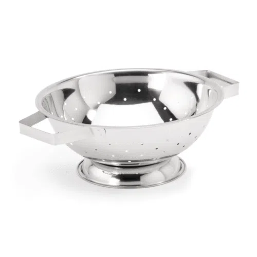 Seiher, Ø 28 cm, Perforierung Ø 3 mm, Chromnickelstahl - 2145280 - 2145280