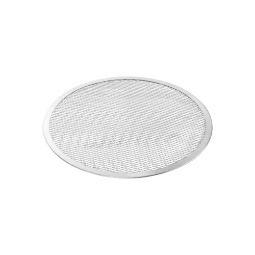Pizza Screen Set, Ø 30 cm, Perforierung 8 x 4 mm, Set á 10 Stück, Aluminium - 2289300 - 2289300