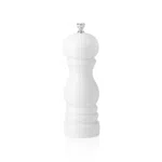 Salzmühle mit Keramikmahlwerk CLASSIC MILL, Höhe 15 cm, weiß glänzend, Holz - 2422015 - 2422015