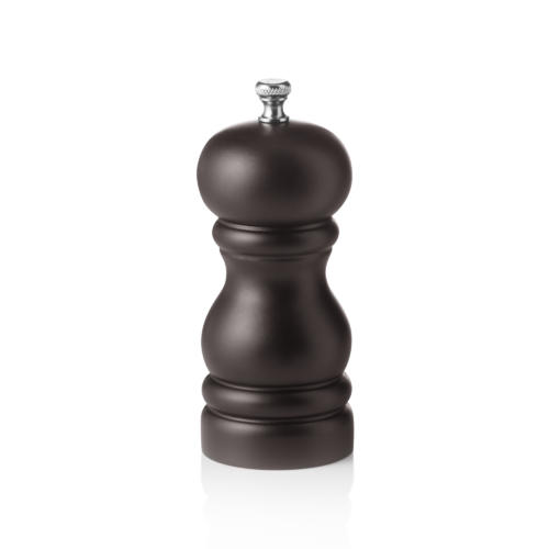 Salzmühle mit Keramikmahlwerk CLASSIC MILL, Höhe 11 cm, braun matt, Holz - 2427011 - 2427011