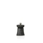 Salzmühle mit Edelstahl Mahlwerk IRON CRUSH, Höhe 9,5 cm, schwarz/weiß, Gusseisen - 2458109 - 2458109