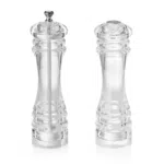 Salzstreuer und Pfeffermühlen Set mit Keramikmahlwerk CLASSIC MILL ACRYL, Höhe 20,5 cm, Acryl - 2464220 - 2464220