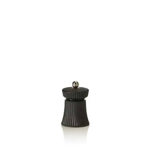Pfeffermühle mit Carbonstahl Mahlwerk IRON CRUSH, Höhe 9,5 cm, schwarz, Gusseisen - 2468009 - 2468009