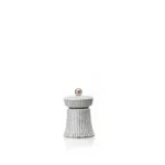 Pfeffermühle mit Carbonstahl Mahlwerk IRON CRUSH, Höhe 9,5 cm, weiß, Gusseisen - 2468209 - 2468209