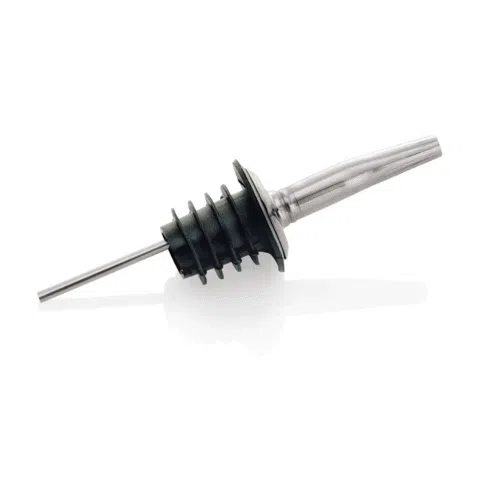 Ausgießer Set, 12 cm, Set á 12 Stück, Chromnickelstahl 18/8, Kunststoff - 3204003 - 3204003