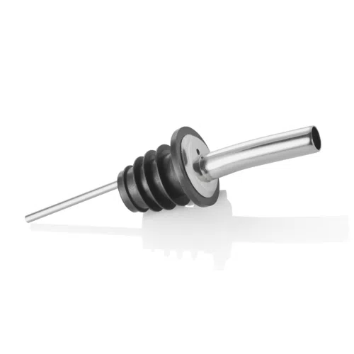 Ausgießer Set, 12 cm, Set á 12 Stück, Chromnickelstahl 18/8, Kunststoff - 3214000 - 3214000