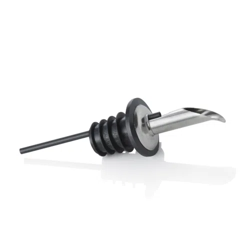 Ausgießer Set, Schnabelform, 11,5 cm, Set á 12 Stück, Chromnickelstahl 18/8, Polypropylen - 3215000 - 3215000