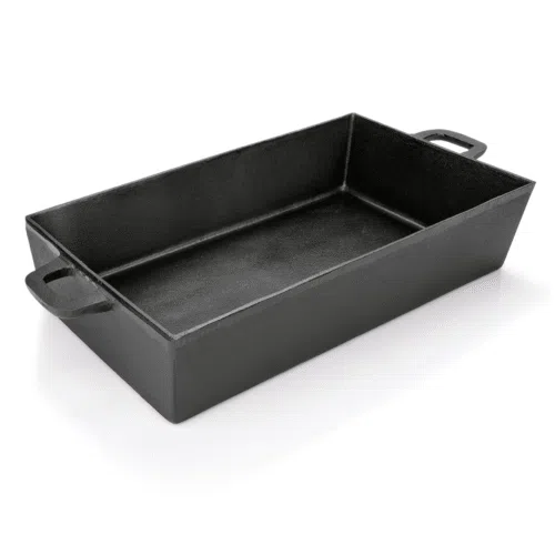 Bräter mit 2 angegossenen Seitengriffen, 53 x 32,5 x 10 cm, Gusseisen - 3531530 - 3531530