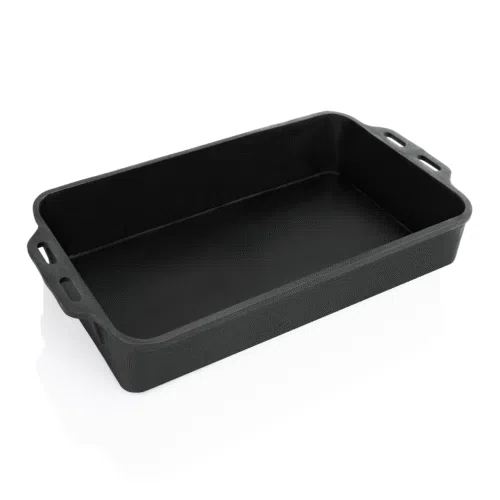 Bräter mit 2 angegossenen Seitengriffen, 47 x 29 x 8 cm, Gusseisen - 3531540 - 3531540