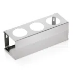Quetschflaschenhalter für 3 Flaschen, 32,5 x 11 x 12 cm, Chromnickelstahl - 3731003 - 3731003