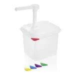 GN Saucenspender 1/6, 2,6 ltr., Höhe 150mm, Polypropylen - 3732260 - 3732260