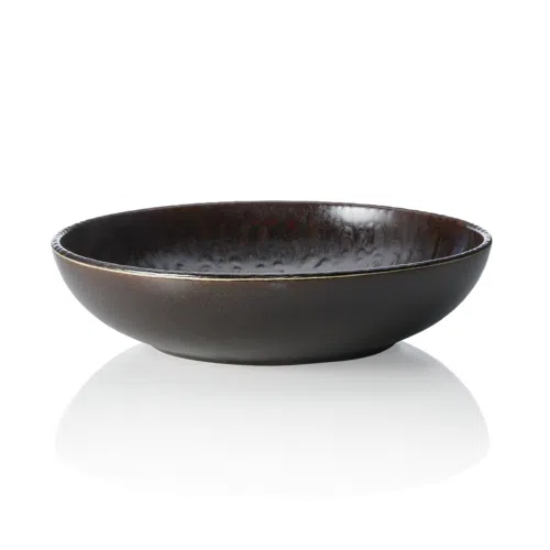 Schale ROCKZZERO, Ø 28 cm, 2 ltr, metallic brown, Steinzeug - 452003028 - 452003028