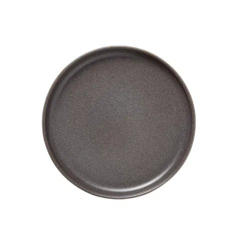 Teller Set ROCKZZERO, flach, Ø 17,5 cm, stone grey, Set á 6 Stück, Steinzeug - 452201017 - 452201017