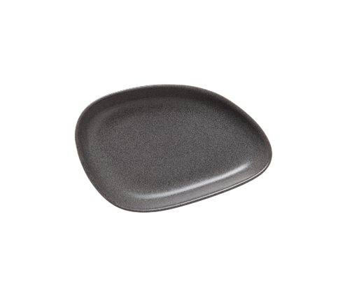 Snackteller Set ROCKZZERO, 14,5 x 9,5 cm, stone grey, Set á 6 Stück, Steinzeug - 462207015 - 462207015