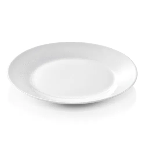 Teller Set, flach, Ø 19 cm, Set á 12 Stück, Porzellan - 4831190 - 4831190