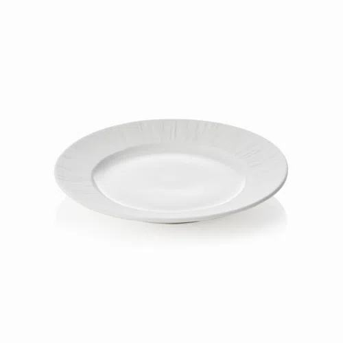 Teller Set MAYA SHIRO, flach, Ø 16,5 cm, weiß, Set á 6 Stück, Porzellan - 4850016 - 4850016