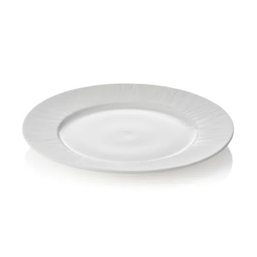 Teller Set MAYA SHIRO, flach, Ø 27 cm, weiß, Set á 2 Stück, Porzellan - 4850027 - 4850027