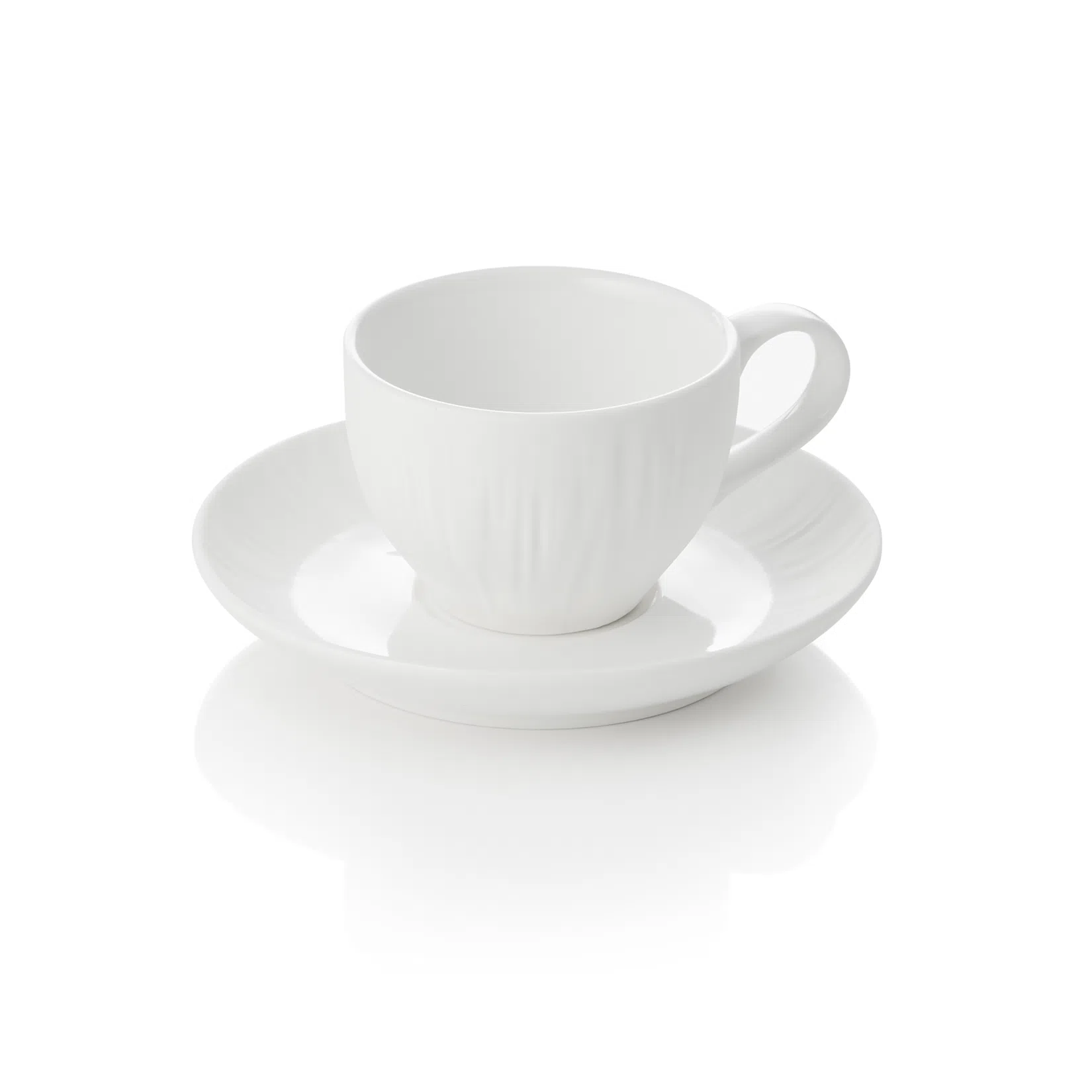 Espresso- und Untertasse Set MAYA SHIRO, 80 ml, weiß, Set á 4 Stück, Porzellan - 4850708 - 4850708 Espresso- und Untertasse Set MAYA SHIRO, 80 ml, weiß, Set á 4 Stück, Porzellan - 4850708 - 4850708