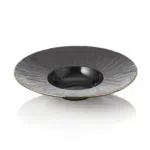 Pastateller Set MAYA KURO, Ø 27,5 cm, 200 ml, schwarz, Set á 2 Stück, Porzellan - 4851127 - 4851127