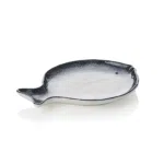 Fischteller Set, 21 x 16 x 2 cm, Set á 6 Stück, Porzellan - 4852021 - 4852021