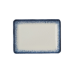 Teller Set VIDA MARINA, flach, 18 x 13 cm, marina, Set á 6 Stück, Porzellan - 4882218 - 4882218