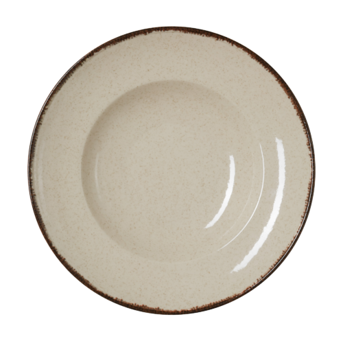 Pastateller Set SMILLA SAND, tief, Ø 27,5 cm, sand, Set á 6 Stück, Porzellan - 4887427 - 4887427