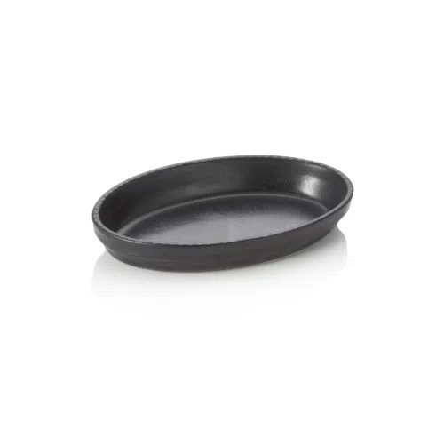 Backform, 28 x 17 x 4,5 cm, schwarz, Porzellan - 4890028 - 4890028
