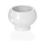 Mini Löwenkopfterrine Set, 100 ml, Ø 8 cm, Set á 12 Stück, Porzellan - 4916010 - 4916010