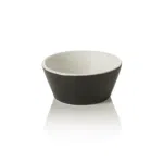 Ragout Fin Set, Ø 7 cm, 100 ml, schwarz, Set á 6 Stück, Porzellan - 4917071 - 4917071