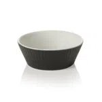 Ragout Fin Set, Ø 9 cm, 200 ml, schwarz, Set á 6 Stück, Porzellan - 4917091 - 4917091