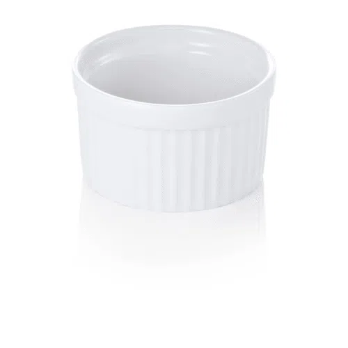 Ragout Fin Set, Ø 7 cm, 85 ml, weiß, Set á 12 Stück, Porzellan - 4918070 - 4918070