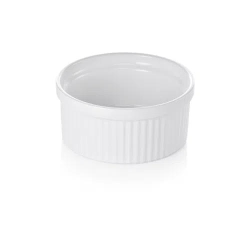 Ragout Fin Set, Ø 9 cm, 130 ml, weiß, Set á 12 Stück, Porzellan - 4918090 - 4918090