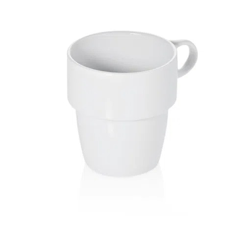Becher Set, konisch, Ø 8 cm, 250 ml, Set á 6 Stück, Porzellan - 4967025 - 4967025