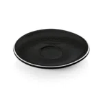 Espresso Untertasse Set ITALIA BLACK, für 4998 009, Set á 6 Stück, Porzellan - 4998001 - 4998001