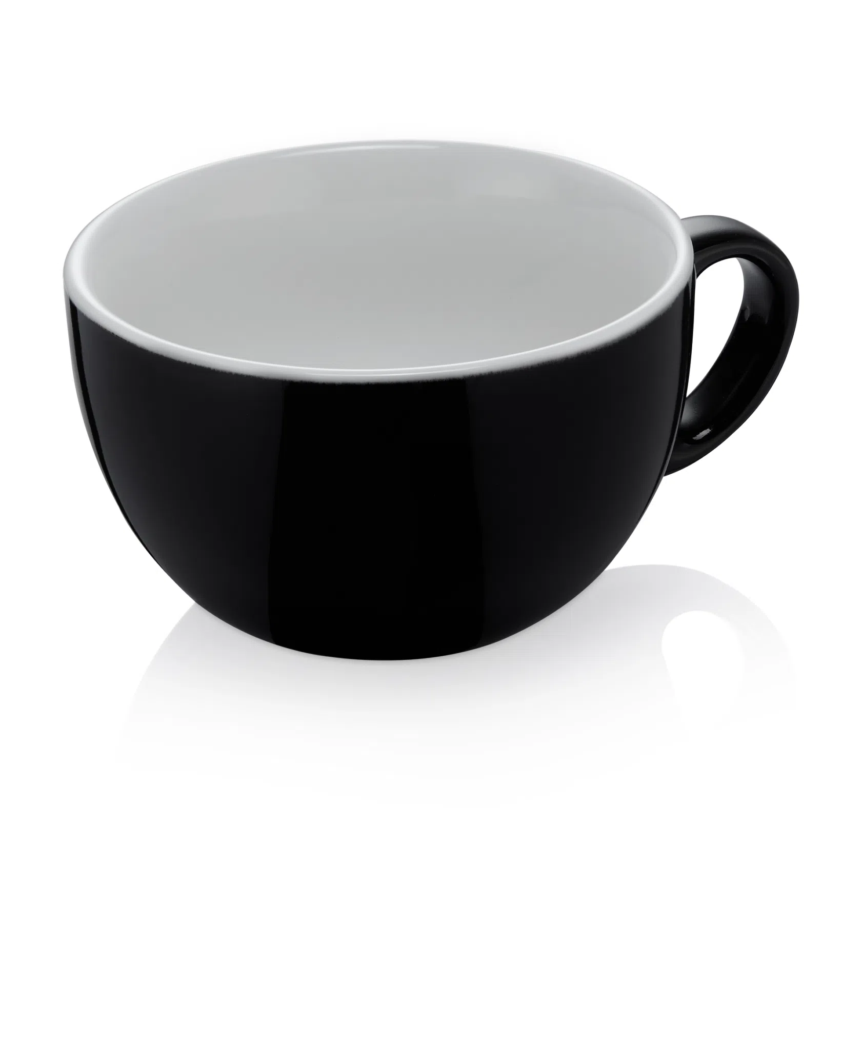 Caffè Latte Set ITALIA BLACK, 350 ml, Ø 11 cm, Set á 6 Stück, Porzellan - 4998035 - 4998035 Caffè Latte Set ITALIA BLACK, 350 ml, Ø 11 cm, Set á 6 Stück, Porzellan - 4998035 - 4998035