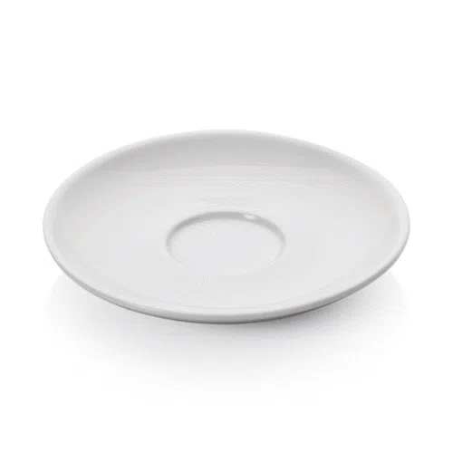 Espresso Untertasse Set ITALIA WHITE, für 4999 009, Set á 6 Stück, Porzellan - 4999001 - 4999001