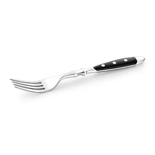 Menügabel Set BISTRO, 20 cm, mit Kunststoffgriff, Set á 12 Stück, Chromstahl 18/0 - 531000 - 531000