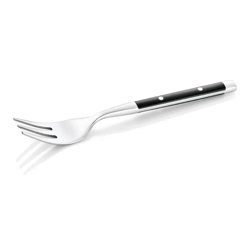 Kuchengabel Set BISTRO TREND, 15 cm, mit Kunststoffgriff, Set á 12 Stück, Chromstahl 18/0 - 544000 - 544000