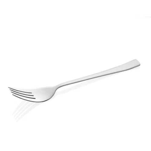 Menügabel Set HAMBURG ECO, 19 cm, Set á 12 Stück, Chromnickelstahl 18/0 - 601001 - 601001