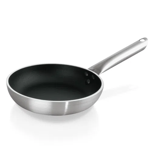 Pfanne mit Antihaftbeschichtung, Ø 24 cm, Aluminium, Edelstahl - 6310124 - 6310124
