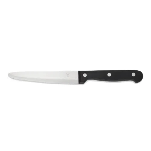 Steakmesser Set, mit POM Kunststoffgriff, 25 cm, Set á 6 Stück, Polyoxymethylen, Chromstahl 13/0 - 6412025 - 6412025