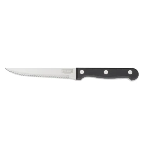 Steakmesser Set, mit Polypropylengriff, 21 cm, Set á 6 Stück, Polypropylen, Chromstahl 13/0 - 6423023 - 6423023